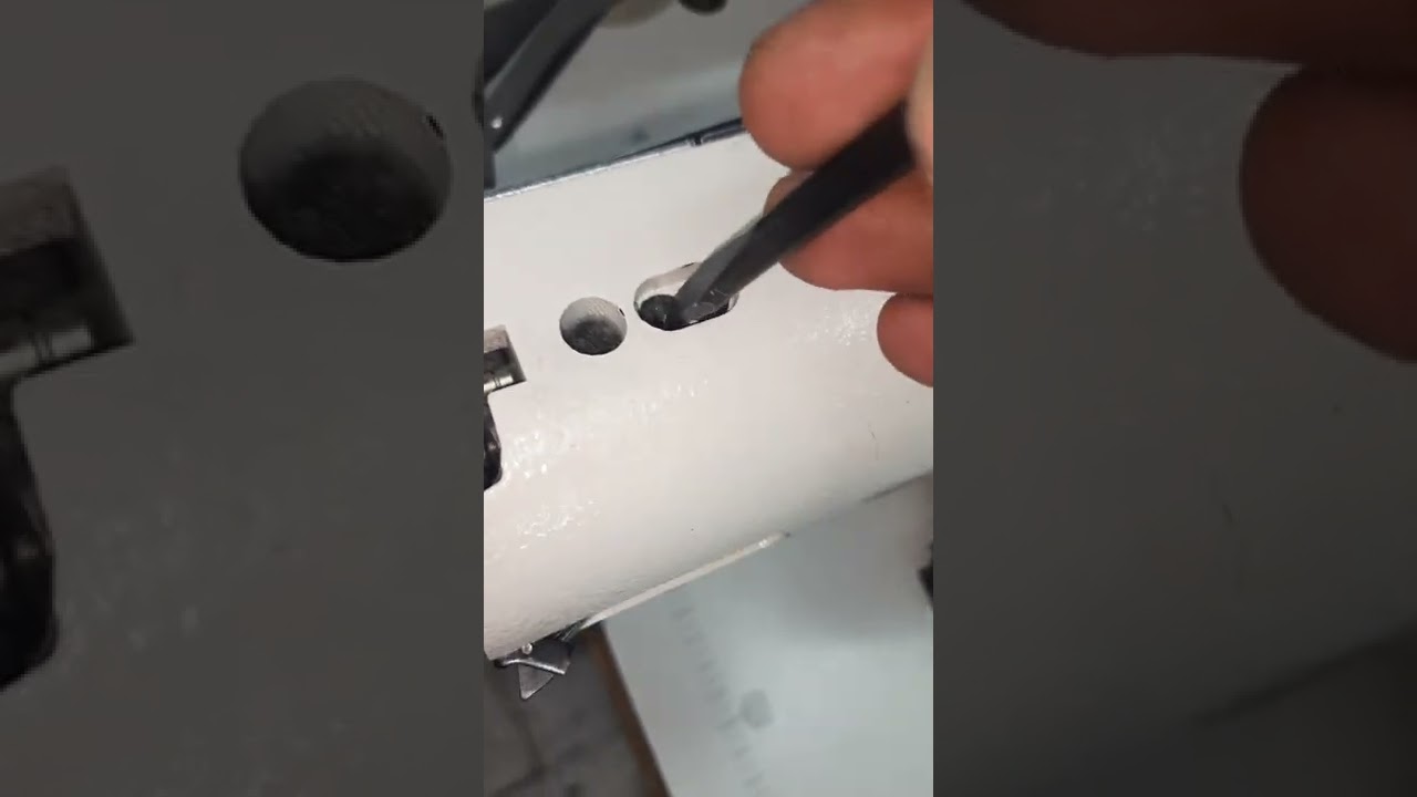 #$طريقه ضبط كروشيه المكنه الزراير