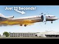 Crashing 22 seconds after takeoff in texas  two deadly flights with real audio