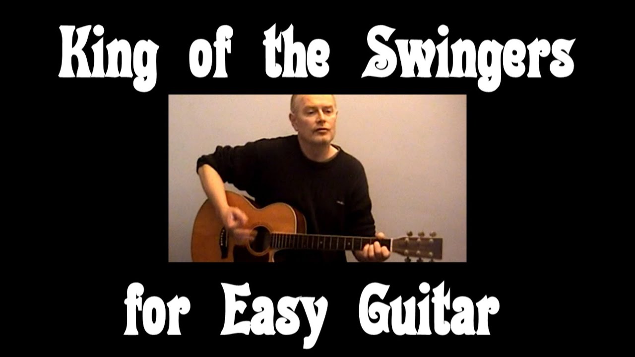 king of the swingers for easy guitar (Jungle Book) image