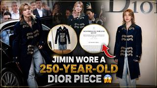 International Fashion Magazine Gives Jimin A Special Title — 'Dior Prince' And Here's Why