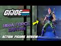 Ninja Force Zartan | GI Joe Classified Review | Personality Changes as Often as his Looks!
