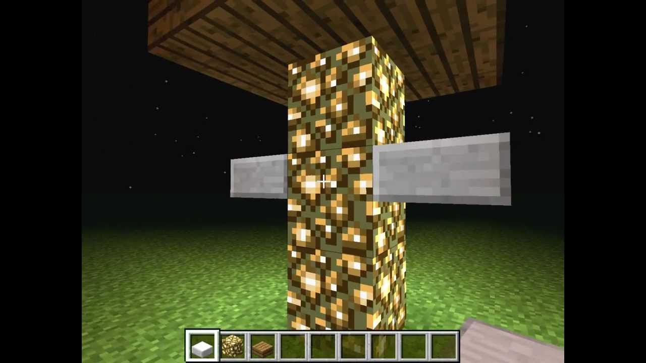 minecraft comment faire un pilier japonais - YouTube