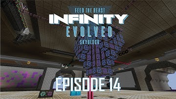 FTB Infinity Evolved Skyblock - 14 - FIX AND AUTO-CRAFTING [EXPERT MODE]
