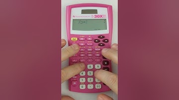 TI30xIIs 1-variable statistics