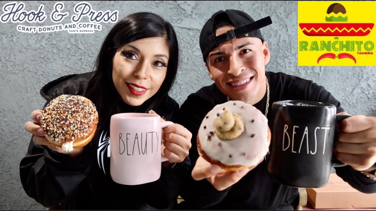 Epic Cheat Day #6 | Santa Barbara Hook & Press Donuts MUKBANG | EATING  Mi Ranchito Taqueria Burrito