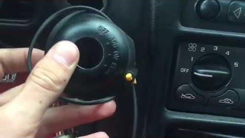 Corvette C5 No Start  Security Light ON