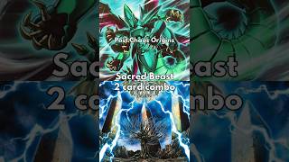 Sacred Beast 2 card combo post Chaos Origins (CORI) TCG 2026 Yugioh