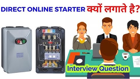Why We Use D.O.L Starter || Direct Online Starter || Raj Tutorial Hindi ||