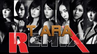 티아라 리믹스 노래모음 18곡, T - ARA REMIX 18 songs