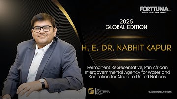 Dr. Nabhit Kapur | Keynote Speaker Reveal | Forttuna Global Excellence Awards | 2025 Global Edition