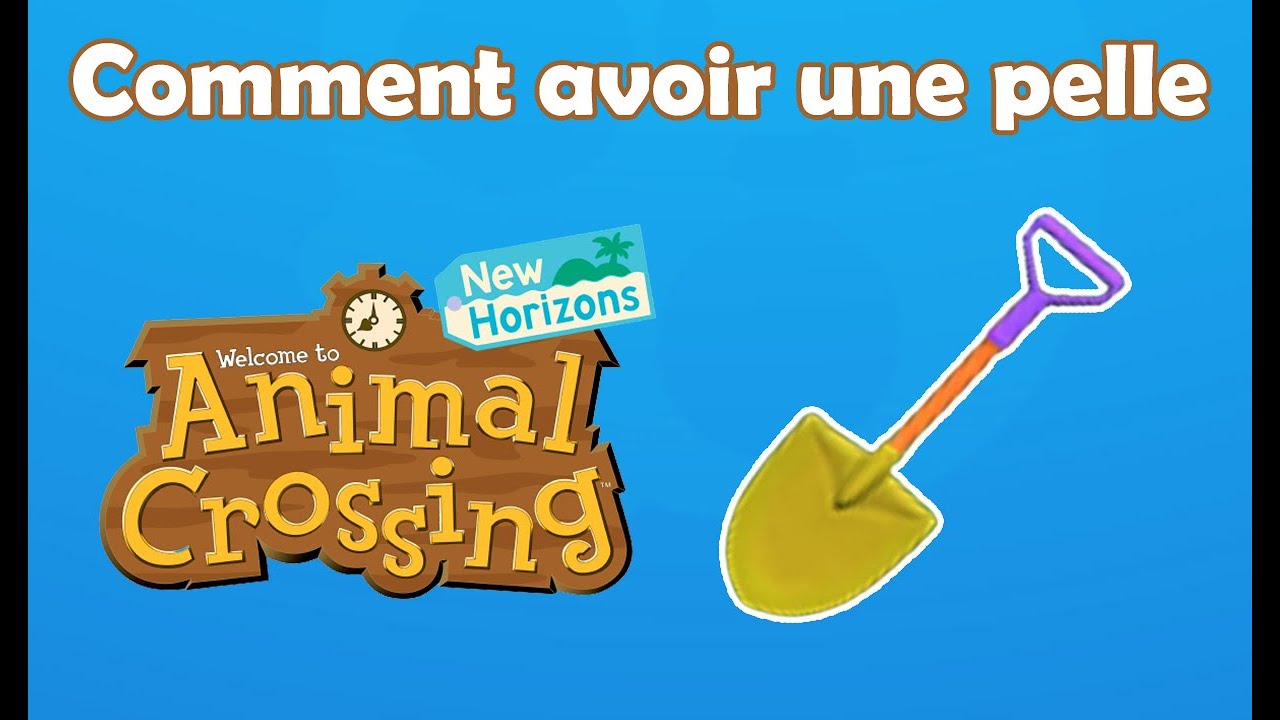 Comment faire une pelle dans Animal Crossing - YouTube