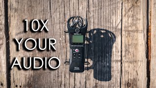 10X Your Zoom H1N Audio With These TIPS!