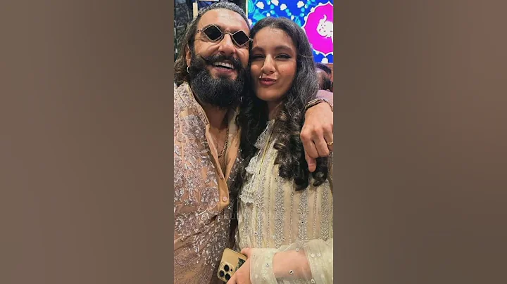 Mahesh Babu Daughter Sitara With Bollywood Celebrities at Anant Ambani Wedding #shorts