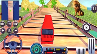 Uphill Offroad Bus Driving Simulator 2021 - Android Gameplay screenshot 2