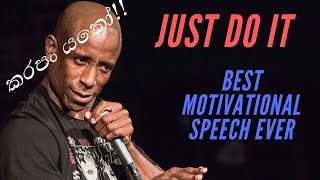 JUST DO IT ||BEST MOTIVATIONAL SPEECH || DON'T LET YOUR DREAMS BE DREAMS.. Resimi