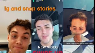 Dolan twins JUNE 2020 Recent Ig and snap stories