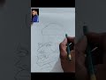 virat kohli sketch part - 1 #art #drawing #virat #shorts