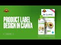 How To Create A Product Label Design In Canva