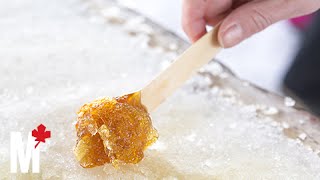 What it feels like to make maple taffy in Quebec City in winter screenshot 4