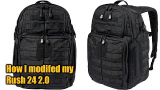 Rush 24 2.0 Mods – How I Modified My 5.11 Tactical Pack