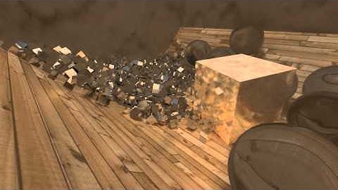 Blender 3D Physics Animation Raytraced