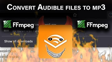 Convert Audible (.aax) files to mp3 with ffmpeg