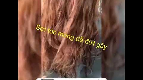 CÁCH UỐN PHỤC HỒI CHO TÓC NÁT BÈO NHÈO | LÀM THẾ NÀO ĐỂ UỐN TÓC YẾU