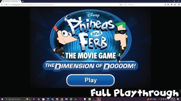Disney Phineas and Ferb the Movie Game: The Dimension of DOOOOM! - Full Playthrough - No Commentary