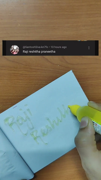 Raji Reshitha Praneetha Name Art #shorts #shortsfeed #art #calligraphy #drawing #painting #arsh