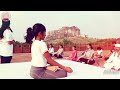 Meet 9 year yoga instructor parineeti vishnoi 4k  drone media jodhpur