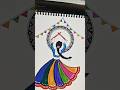 Dandiya vibes ✨️#navratridrawingeasy #mandalaart #Navratri mandalaart #mandalaartforbeginners