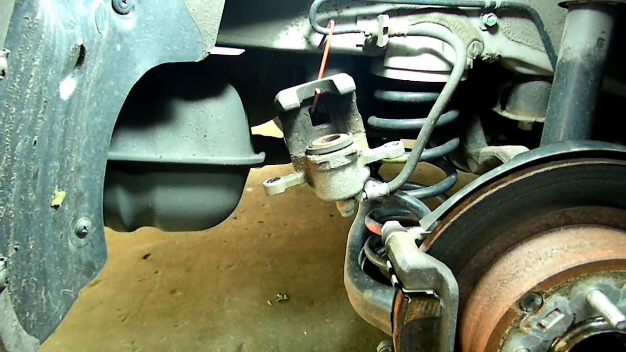 Hyundai Elantra: Rear Hub - Carrier. Repair procedures Hyundai Elantra: Rear Hub - Carrier. Repair procedures