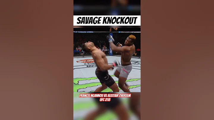 When Francis Ngannou DECAPITATED Alistair Overeem #mma #ufc