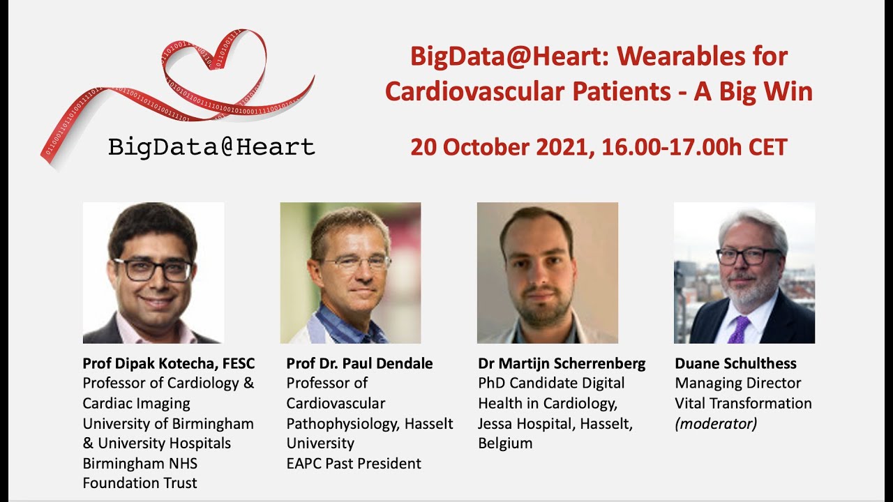 Wearables for Cardiovascular Patients - A Big Win20 October 2021