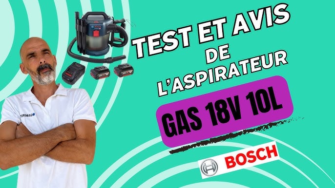 Aspirateur sans fil GAS 18V-10L sans batterie Bosch - Matériel de Pro