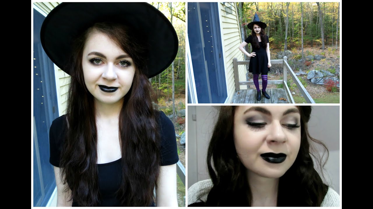 DIY Witch Costume Makeup Tutorial YouTube