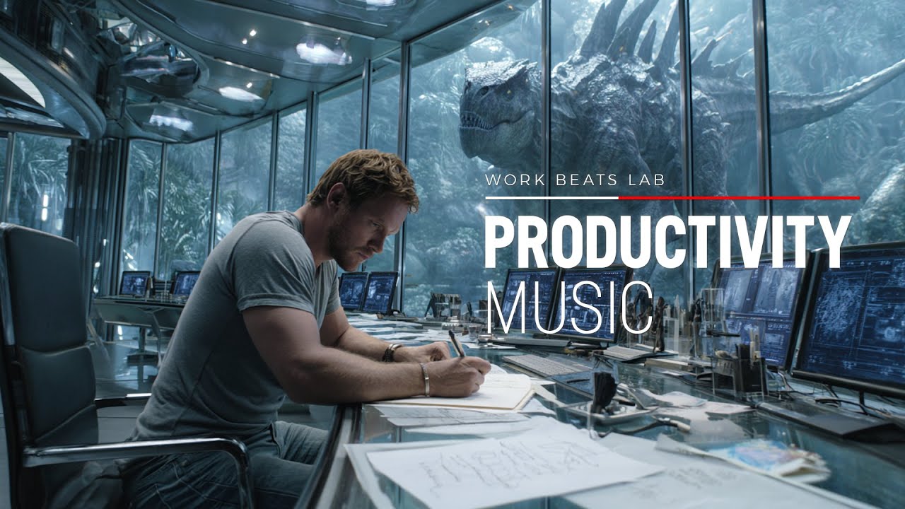 Productivity Music for Work & Focus | Calm Instrumental Background to ...