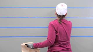 How to create an effect wall with masking tape  Tikkurila