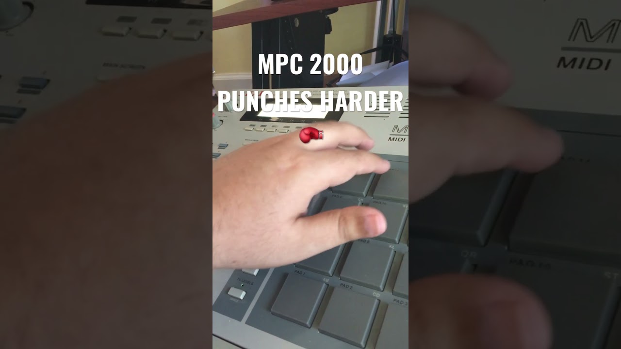 MPC 2000 punches harder with no processing 🥊 