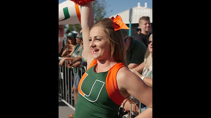 University of Miami Spirit 2020 - Cheer & Dance