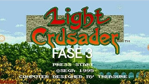 LIGHT CRUSADER / MAPA 3 / formato 16:9 / SEGA MEGA DRIVE / DAVIRO