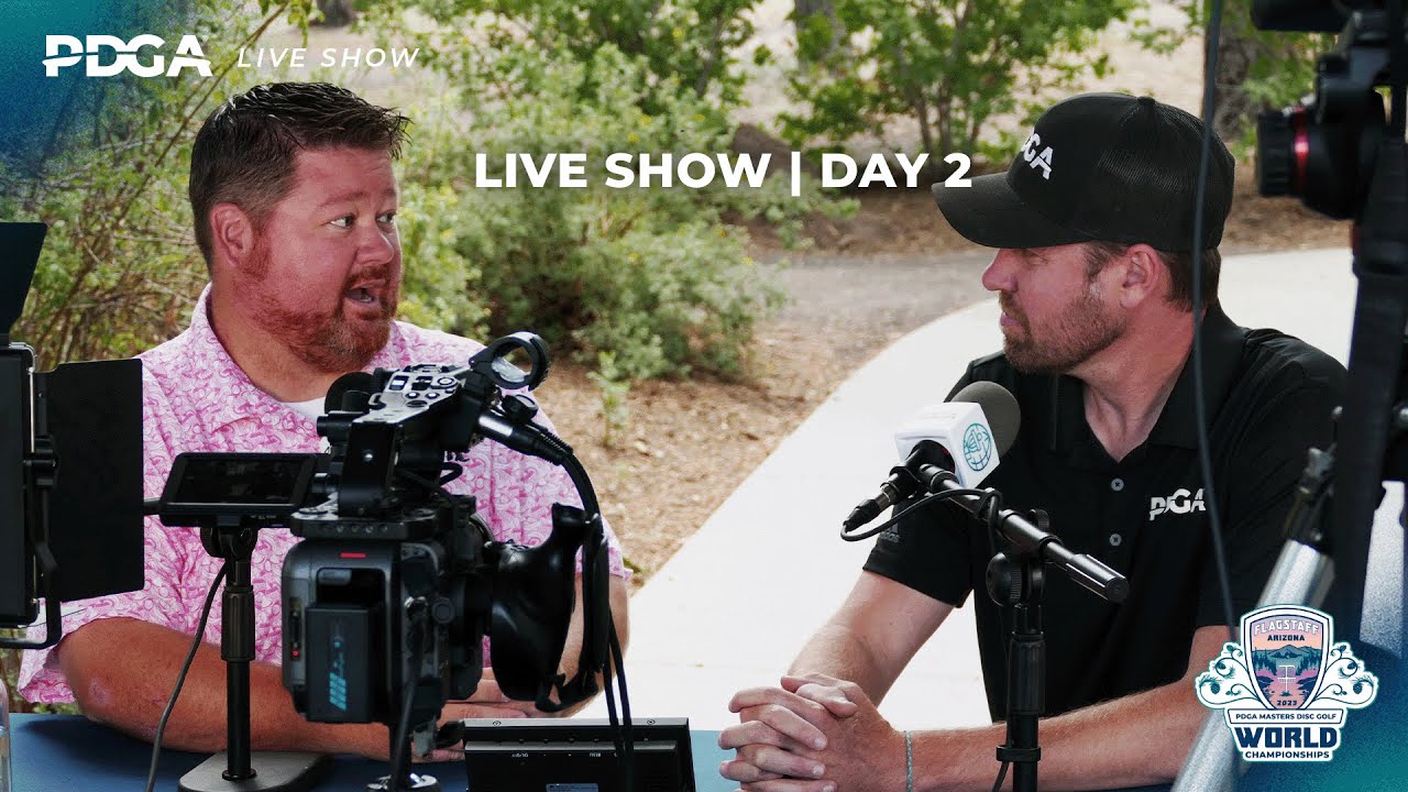 2023 PDGA Masters Disc Golf World Championships Live Show Day 2