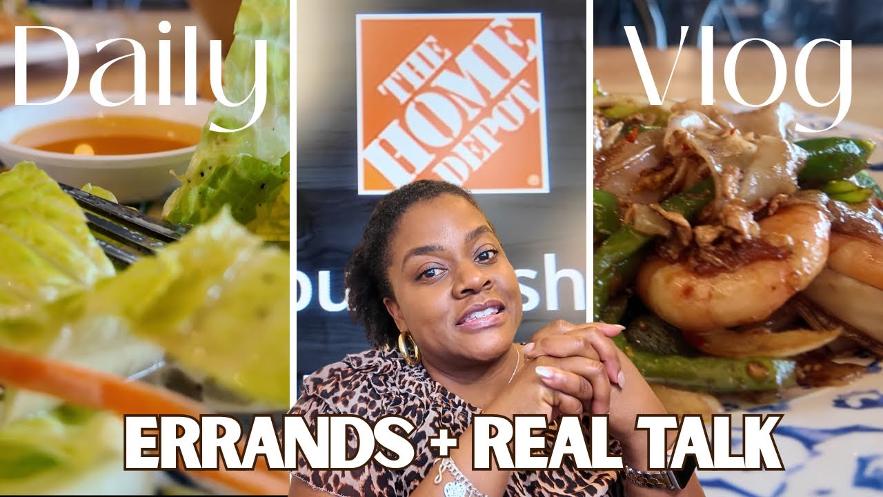 Women Over 40 Lifestyle Vlog | Errands, Thai Food, Amazon Returns & Real Talk