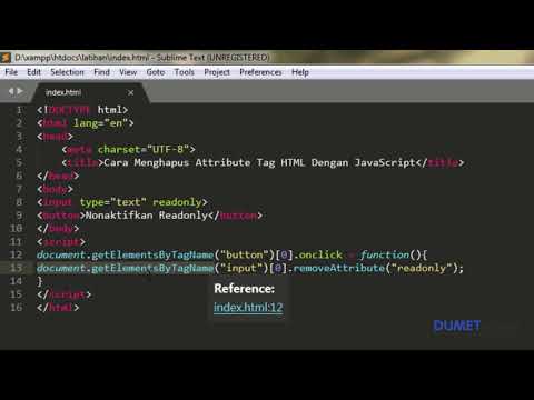 Cara Menggunakan Javascript Pada Html  