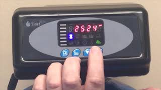 How to Program a Tier1 165-164 64,000 Grain Water Softener Valve screenshot 5