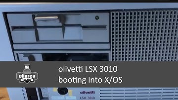 starting the olivetti LSX3010