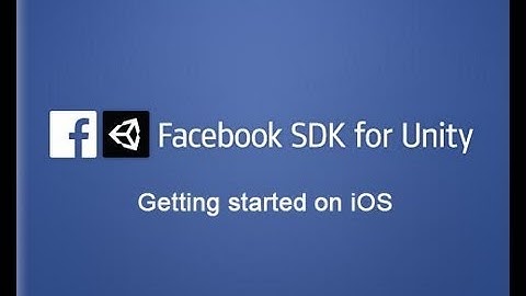 Facebook SDK for Unity: iOS tutorial