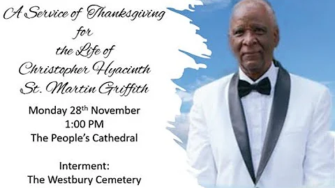 A Service of Thanksgiving for the Life of Christop...