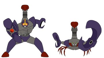 Transformers Beast Wars Animated Predacon Scorponok transformation