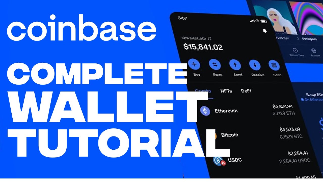 How To Use Coinbase Wallet App 2024 Tutorial YouTube